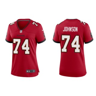 Women's Tampa Bay Buccaneers Johnson Red Game Jersey