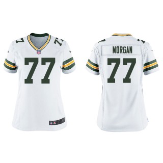 Women's Packers Jordan Morgan White Game Jersey