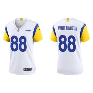 Women's Rams Jordan Whittington White Alternate Game Jersey