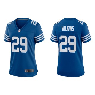 Women's Indianapolis Colts Jordan Wilkins Royal Alternate Game Jersey