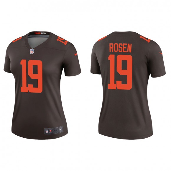 Women's Cleveland Browns Josh Rosen Brown Alternate Legend Jersey
