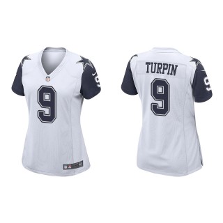 Women's Dallas Cowboys KaVontae Turpin White Alternate Game Jersey