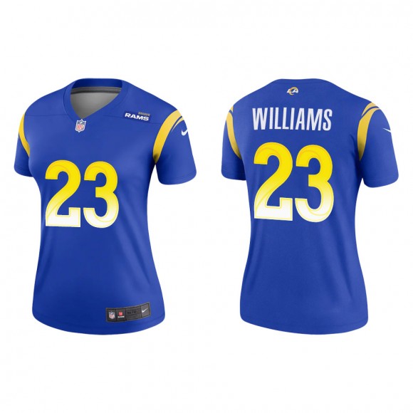 Women's Rams Kyren Williams Royal 2022 NFL Draft Legend Jersey