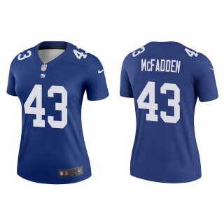 Women's Giants Micah McFadden Royal 2022 NFL Draft Legend Jersey