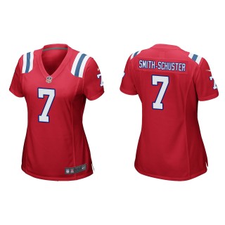 Women's Patriots JuJu Smith-Schuster Red Game Jersey