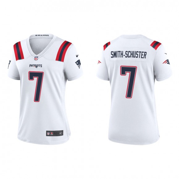 Women's Patriots JuJu Smith-Schuster White Game Jersey