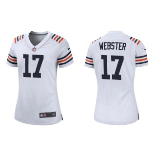 Women's Chicago Bears Nsimba Webster White Classic Game Jersey