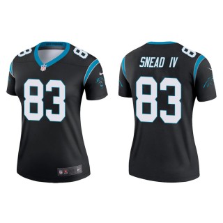 Willie Snead IV Jersey Women's Panthers Black Legend