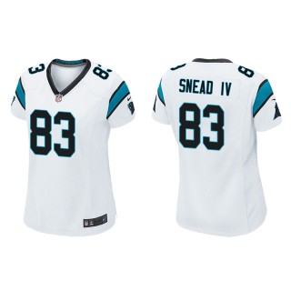 Willie Snead IV Jersey Women's Panthers White Game