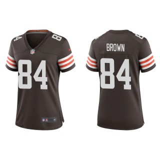 Women's Cleveland Browns Pharaoh Brown Brown Game Jersey