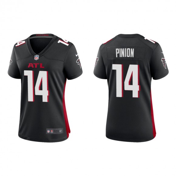 Women's Atlanta Falcons Pinion Black Game Jersey