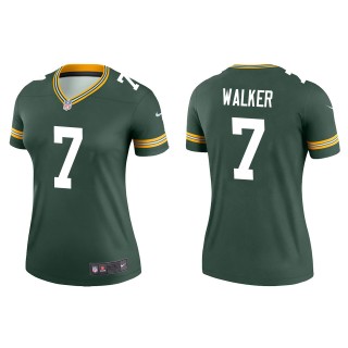 Women's Packers Quay Walker Green 2022 NFL Draft Legend Jersey