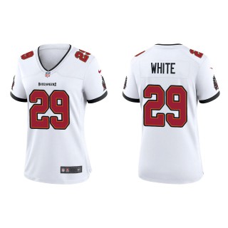 Women's Buccaneers Rachaad White White 2022 NFL Draft Game Jersey