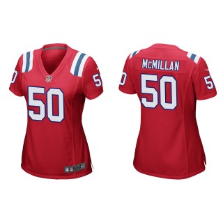 Women's New England Patriots Raekwon McMillan Red Game Jersey