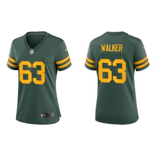 Women's Packers Rasheed Walker Green Alternate Game Jersey