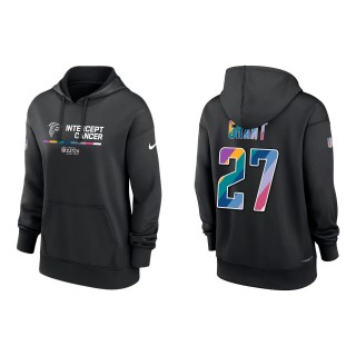 Women's Richie Grant Atlanta Falcons Black 2022 NFL Crucial Catch Therma Performance Pullover Hoodie