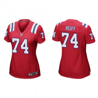 Women's Riley Reiff Red Game Jersey