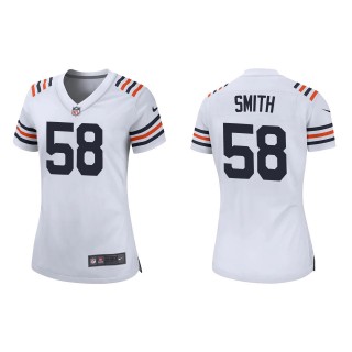 Women's Roquan Smith Chicago Bears White Classic Game Jersey