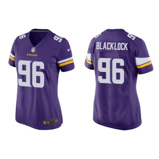 Women's Minnesota Vikings Ross Blacklock Purple Game Jersey