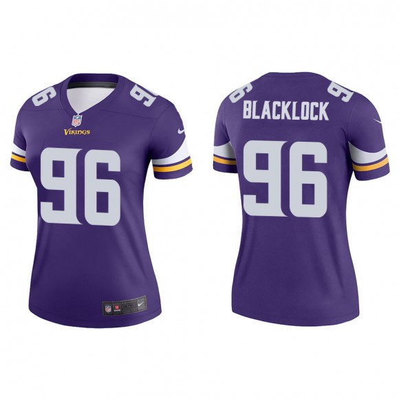 Women's Minnesota Vikings Ross Blacklock Purple Legend Jersey