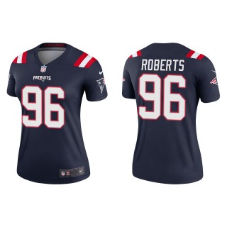 Women's New England Patriots Sam Roberts Navy Legend Jersey