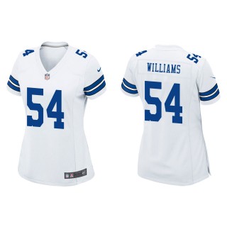 Women's Cowboys Sam Williams White 2022 NFL Draft Game Jersey