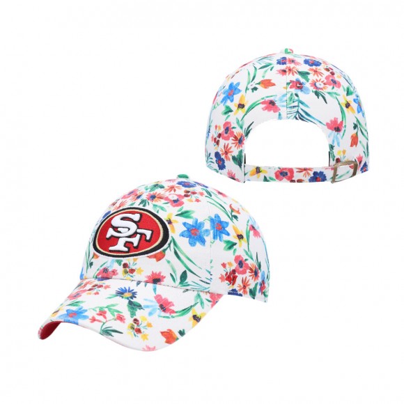 Women's San Francisco 49ers '47 White Highgrove Clean Up Adjustable Hat