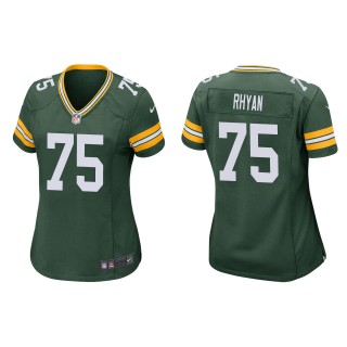 Women's Packers Sean Rhyan Green 2022 NFL Draft Game Jersey