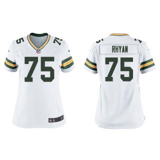 Women's Packers Sean Rhyan White 2022 NFL Draft Game Jersey