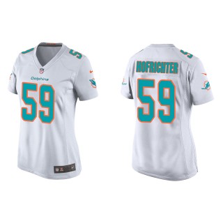 Women's Miami Dolphins Sterling Hofrichter White Game Jersey