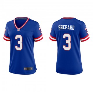 Women's Sterling Shepard Royal Classic Game Jersey