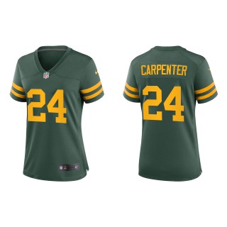 Women's Packers Tariq Carpenter Green Alternate Game Jersey