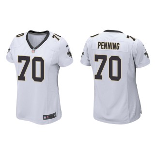 Women's Saints Trevor Penning White 2022 NFL Draft Game Jersey