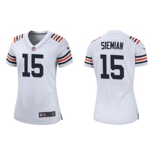 Women's Trevor Siemian Chicago Bears White Classic Game Jersey