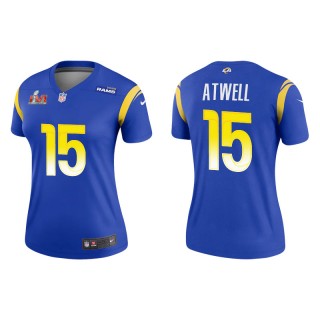 Women's Super Bowl LVI Tutu Atwell Rams Royal Legend Jersey