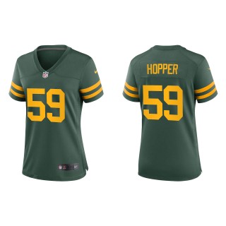 Women's Packers Ty'Ron Hopper Green Alternate Game Jersey