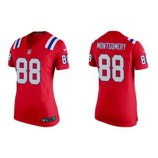 Women's Patriots Ty Montgomery Red Game Jersey