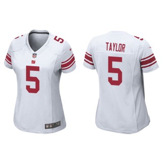 Women's Giants Tyrod Taylor White Game Jersey