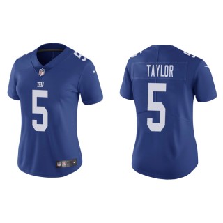 Women's Giants Tyrod Taylor Royal Vapor Limited Jersey
