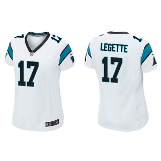 Women's Panthers Xavier Legette White Game Jersey