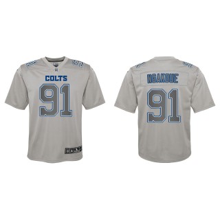 Yannick Ngakoue Youth Indianapolis Colts Gray Atmosphere Game Jersey