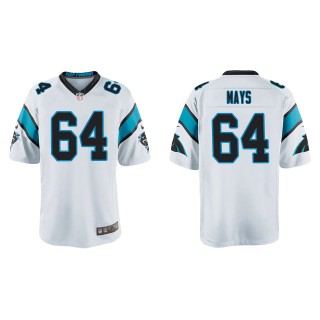 Youth Panthers Cade Mays White Game Jersey