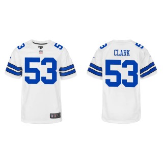 Youth Cowboys Damone Clark White Game Jersey
