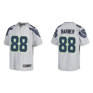 Youth Seahawks A.J. Barner Gray Game Jersey