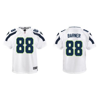 Youth Seahawks A.J. Barner White Game Jersey