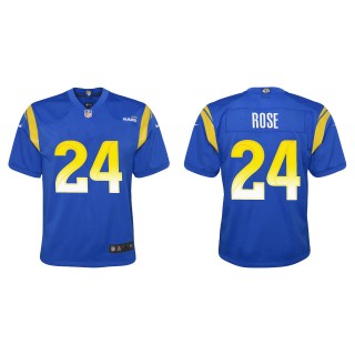 Youth Los Angeles Rams A.J. Rose Royal Game Jersey