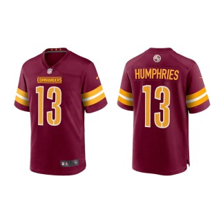 Adam Humphries Commanders Game  Youth Burgundy Gold Jersey