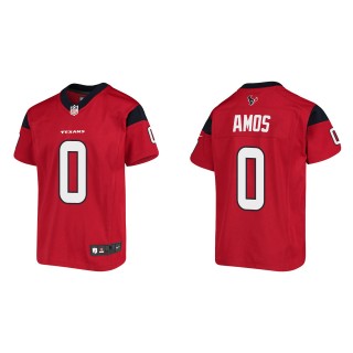 Youth Texans Adrian Amos Red Game Jersey