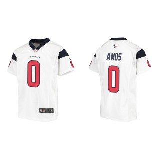 Youth Texans Adrian Amos White Game Jersey