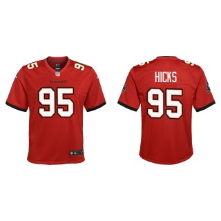 Youth Tampa Bay Buccaneers Akiem Hicks Red Game Jersey